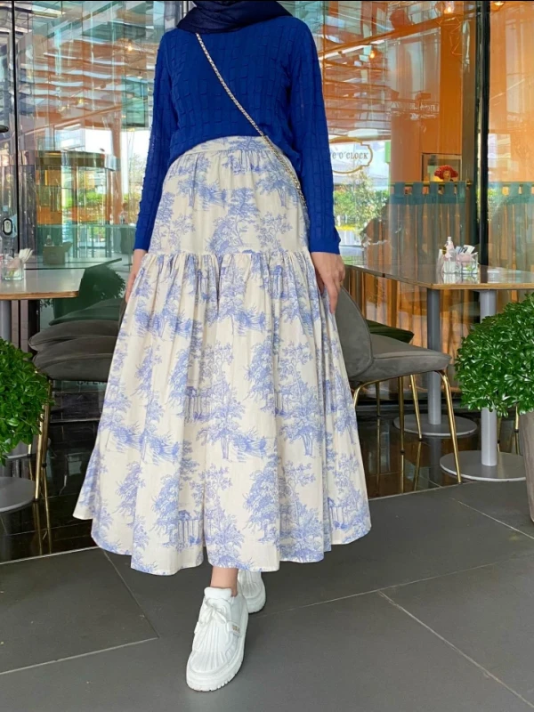 Vera Skirt Blue